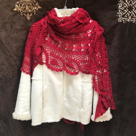 New York Co.  White Faux Fur Coat - Picture 3 of 6